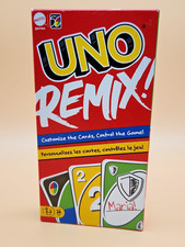Mattel Games - UNO Remix Card Game Customizable Cards Control the Game