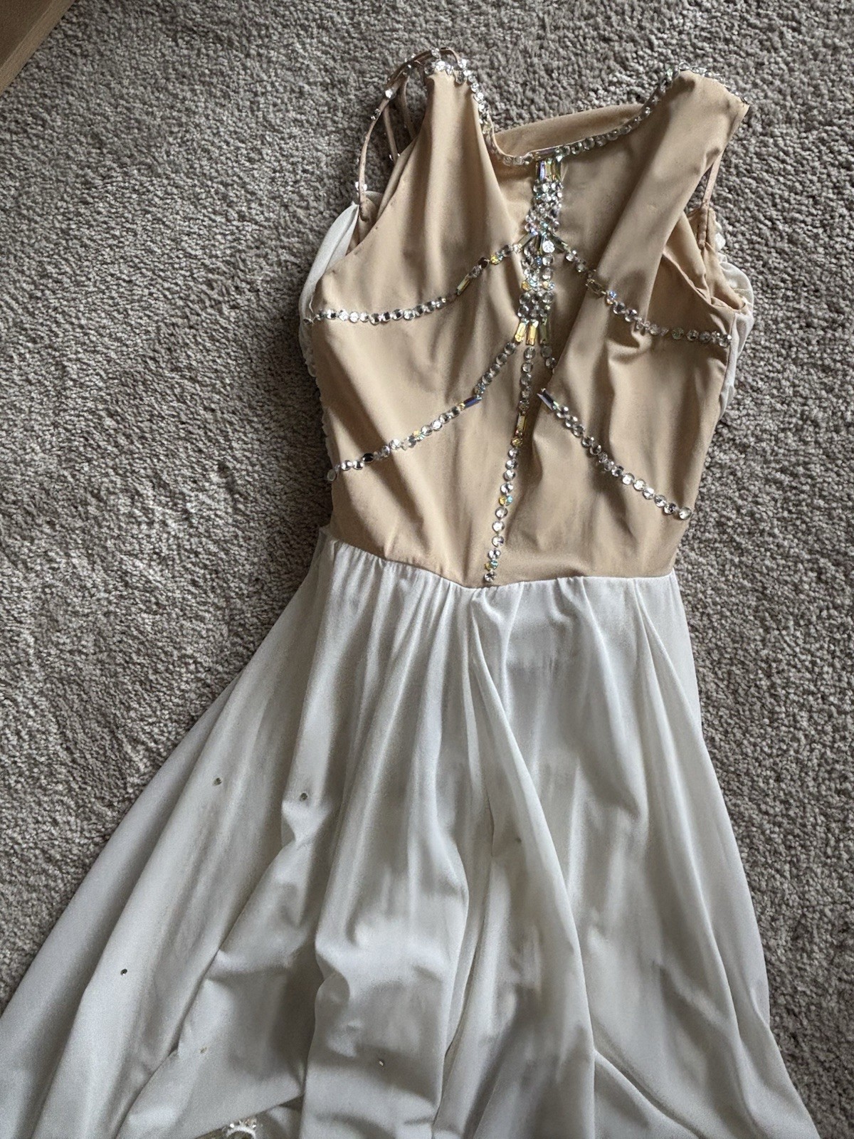 White Lyrical Dance Costume - image 3