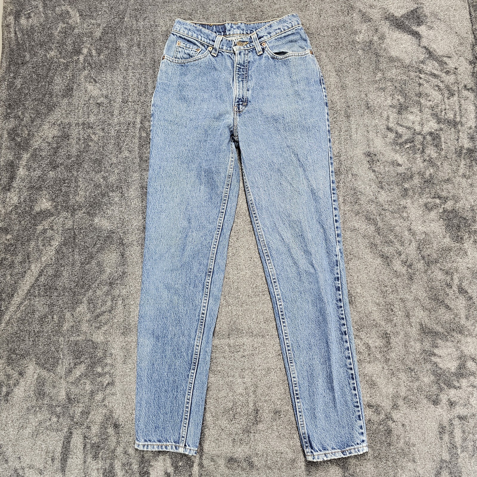 Levis 512 Vintage 80s 90s Jeans Made In USA Size 9 Med Slim Tapered Approx 26x31
