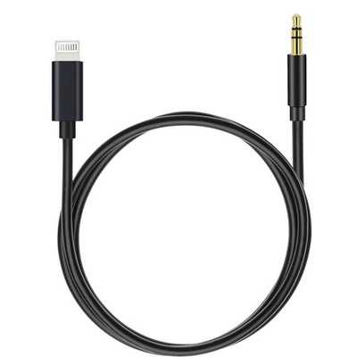 iPhone 7 8 X XR 11 12 13 Pro Max 8 Pin to 3.5mm AUX Audio Car Adapter Cord LOT