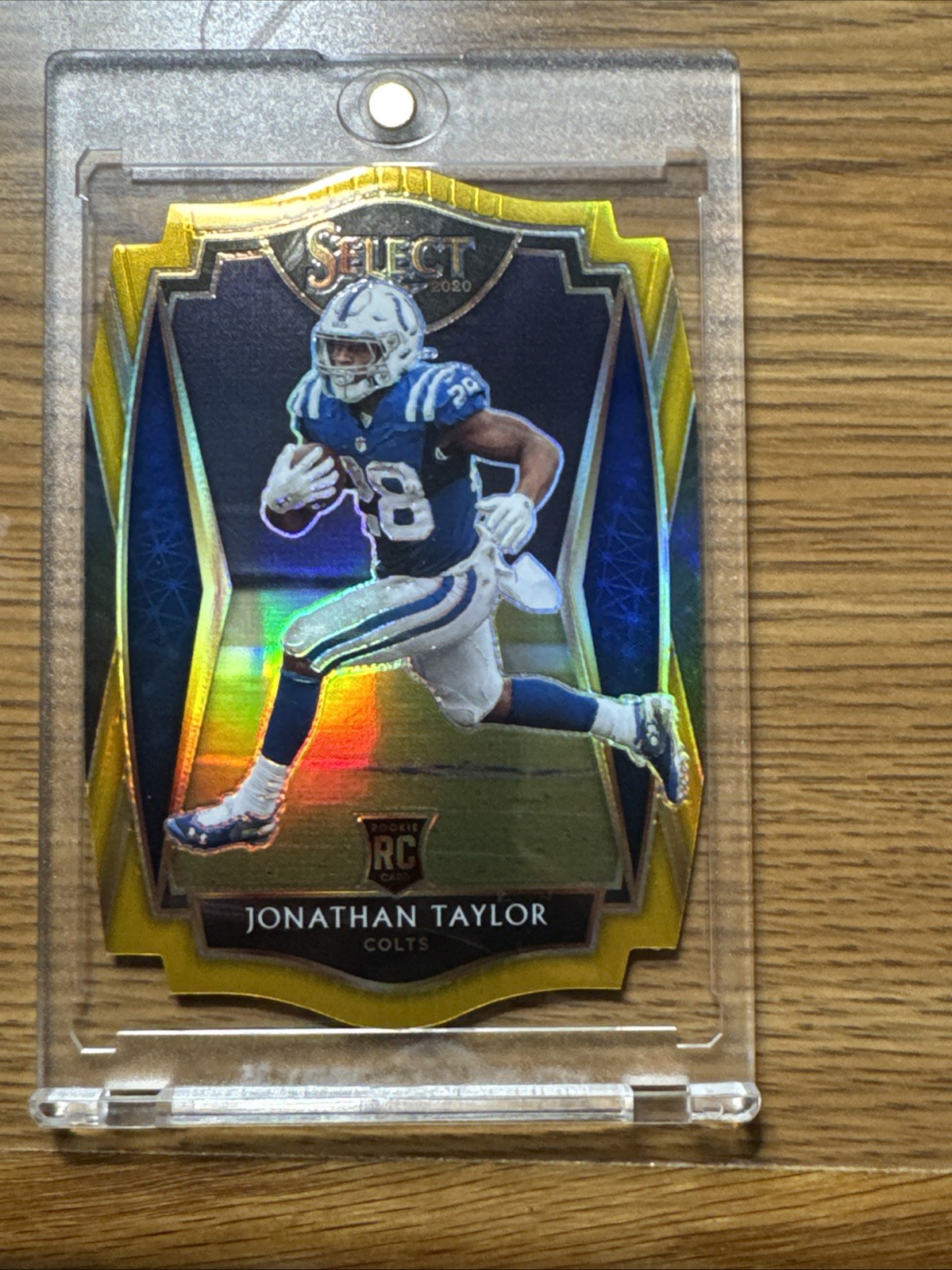 Jonathan Taylor Rookie 2020 Select Gold /10 Die Cut Premier Level🔥🔥