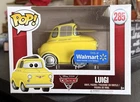 VAULTED Funko Pop! Pixar: LUIGI #285 (Cars 3)  Walmart Exclusive w/Protector
