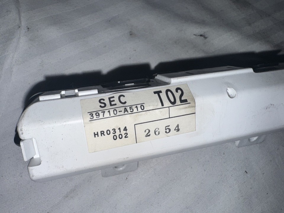 20042008 Acura TSX OEM Clock Screen Navigation Center Dash Display