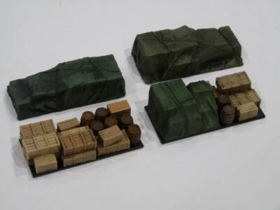 BLACK SLAB OO Scale Loads X 4 Fits Dublo + Other Sizes.LD -004