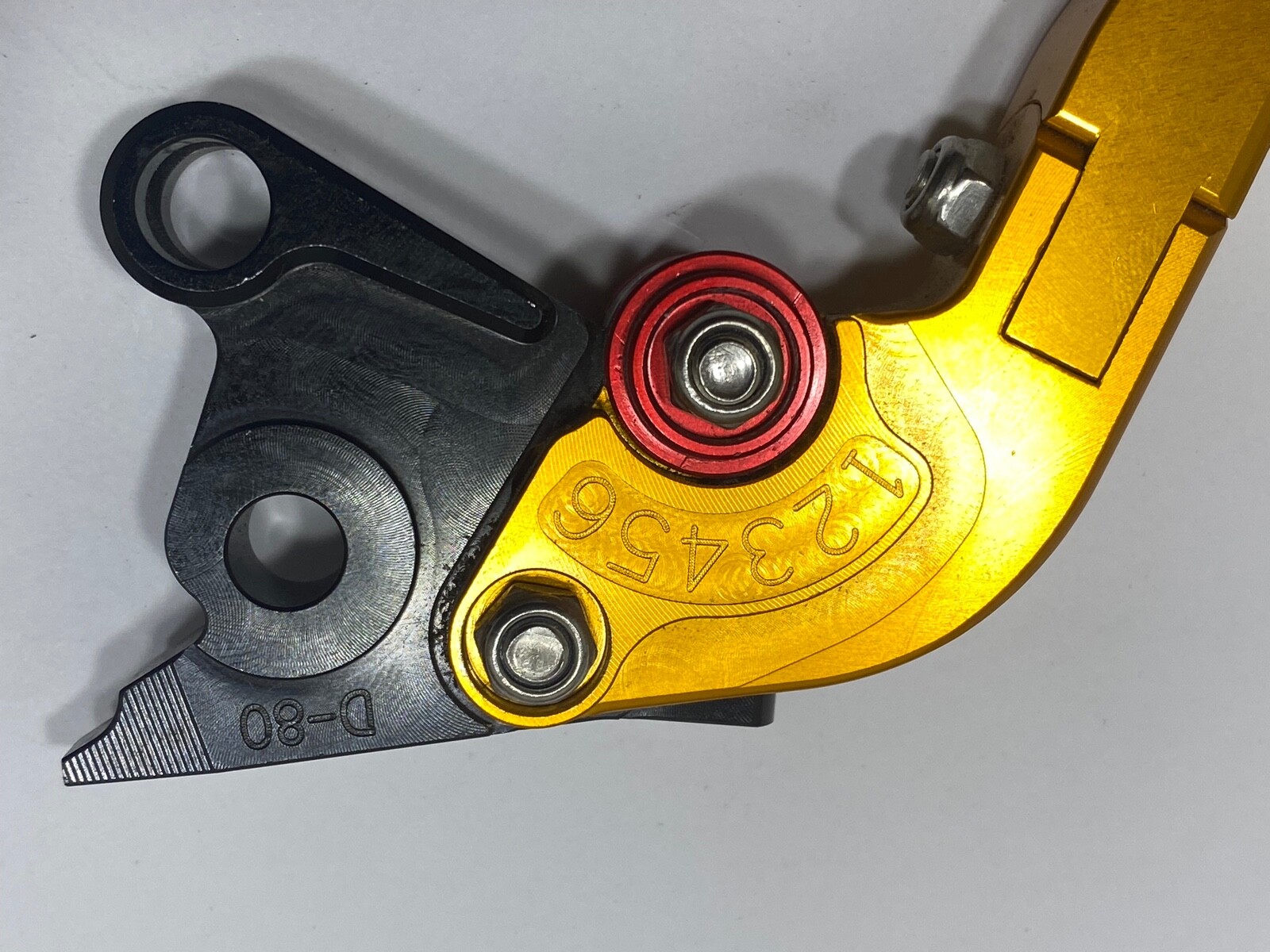 SSR Ducati / Aprilia Biller GOLD Billet Front Brake Master Cylinder Pump Lever