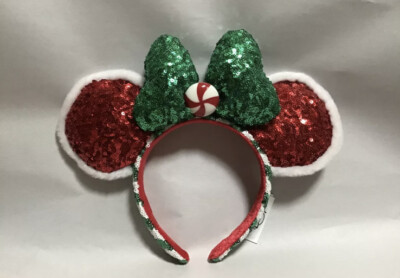 Disney Parks Mickey Minnie Mouse Christmas 2020 Peppermint  display picture 1