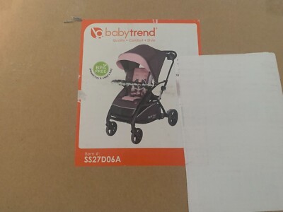 Baby Trend Sit N' Stand 5-in-1 Shopper Stroller Color Pink