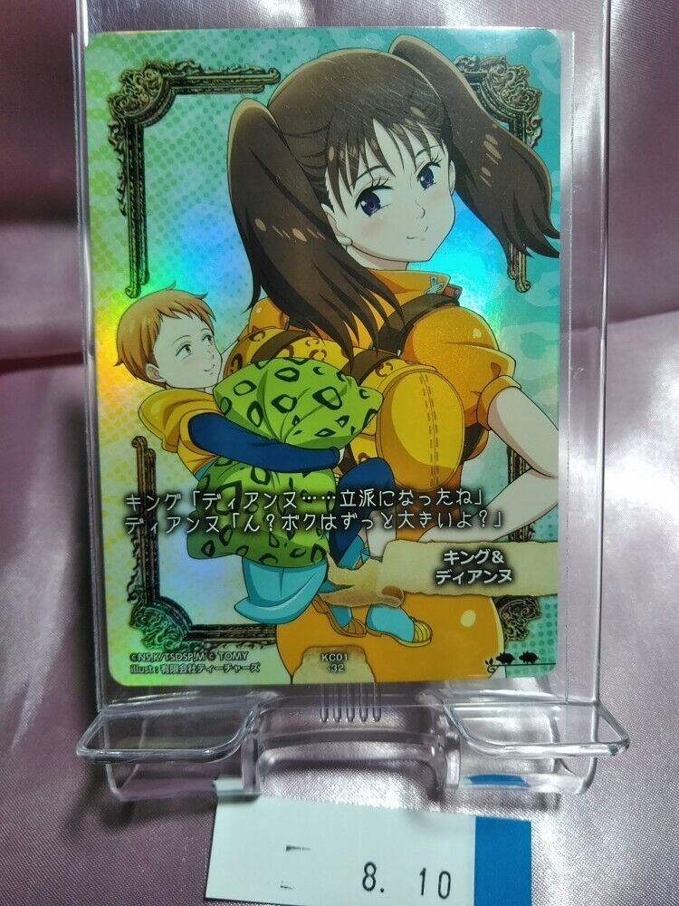 Meliodas Diane 08 The Seven Deadly Sins Nanatsu Taizai Card TCG TOMY Japan  Anime