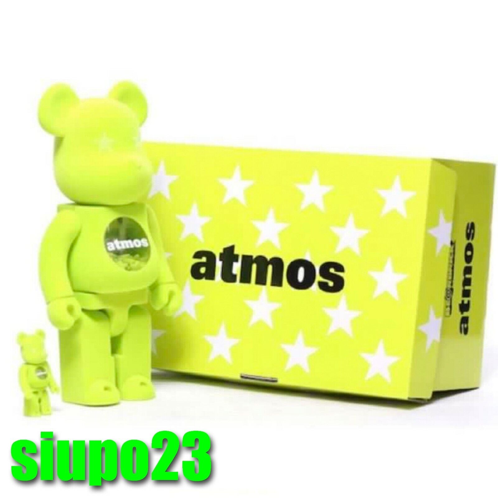 BE@RBRICK atmos x LACOSTE 100% & 400%