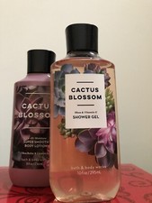 Bath Body Works CACTUS BLOSSOM Body Lotion 8oz Shower Gel 10oz ORIGINAL Rare