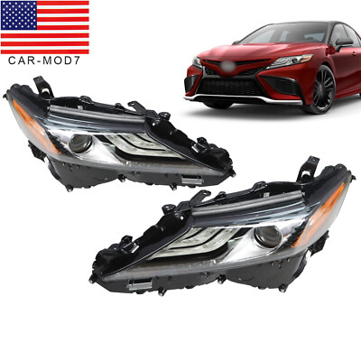 Pair For 2018-2022 Toyota Camry XSE XLE Full LED Headlights Left&Right Side