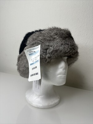Surell  rabbit fur hat Surell Rabbit Fur Cuff Hat with Knit Crown | Bloomingdale main image 2
