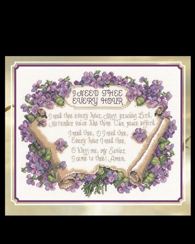 AMERICA'S Best LOVED HYMNS Collection 3 ~ Cross Stitch Pattern Book ~ 12 Designs - Picture 9 of 14