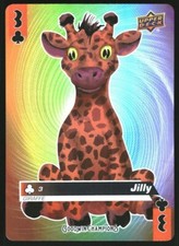 2021 Upper Deck Goodwin Champions Playing Cards 3 of CLUBS Jilly