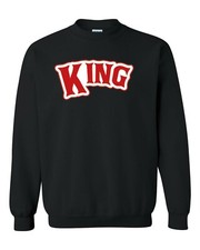 Red King Pareja Unisex Sudadera Unisex Cuello Redondo Sudadera