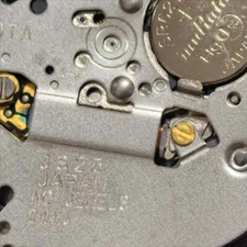 Japan Made Miyota JS25 Quartz Movement Small Second At 3/6/9 Watch Part