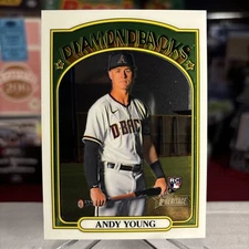 2021 Topps Heritage Andy Young RARE Chrome Rookie Card RC SSP /999 ⭐️ MINT