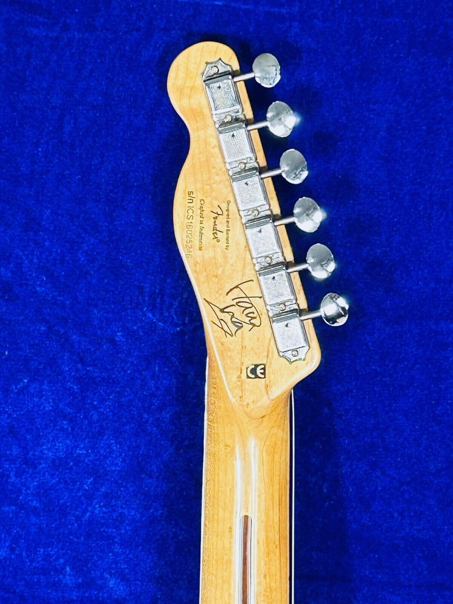 Squier Haruna Telecaster Used Skullsilver SCANDAL Basswood Body | eBay