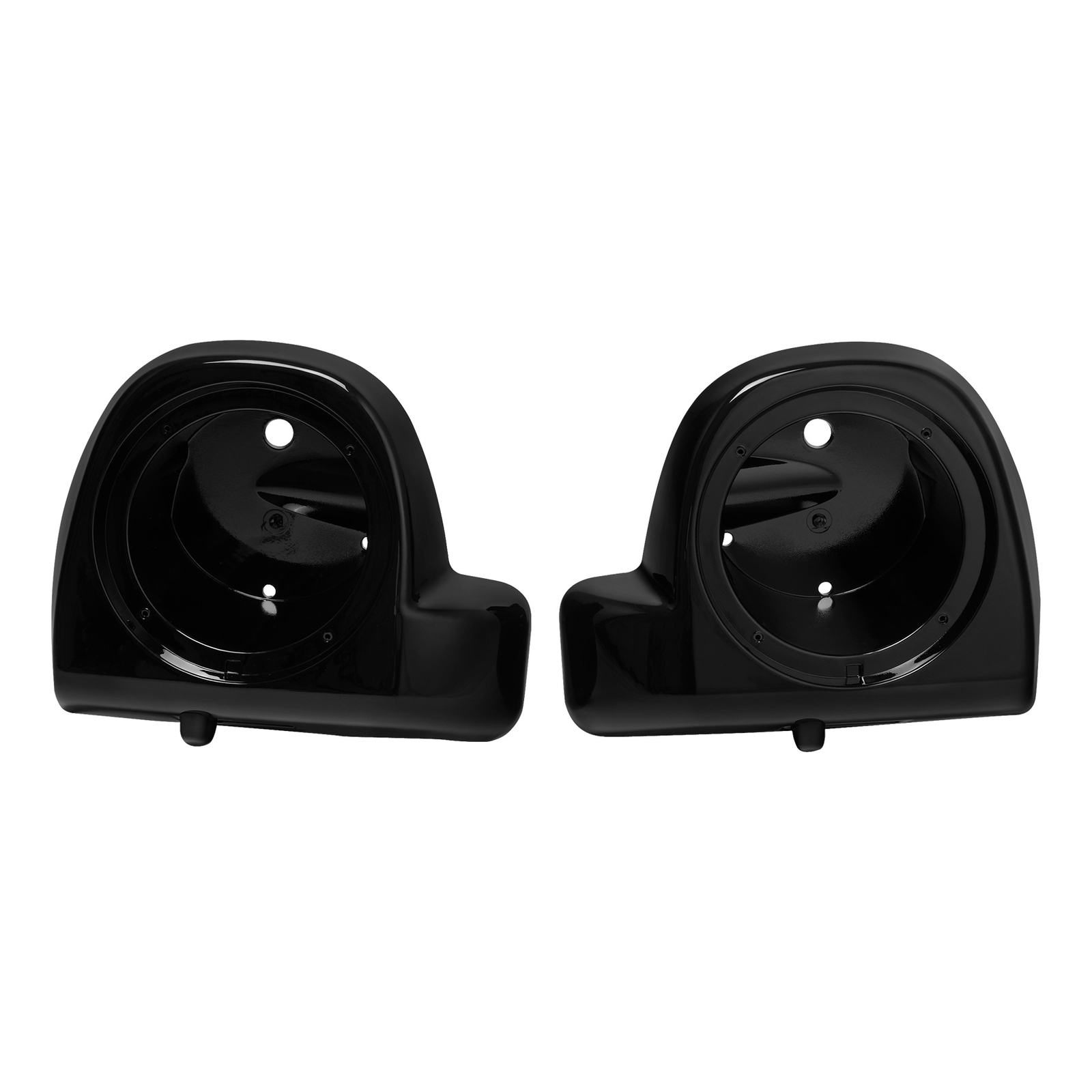 6.5" Speaker Pods Boxes Lower Vented Fairing For Harley Road Street Glide 14-Up