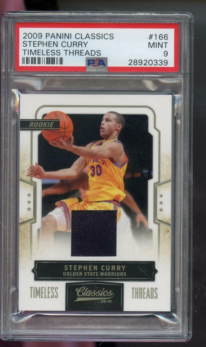 ○STEPHEN CURRY 2009 ROOKIE CLASSICS カリー 2009 Stephen Curry Panini Classics Timeless Jersey ROOKIE