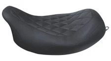 Mustang Diamond Stitched Solo Seat for Harley Touring Authorized US Dealer