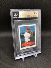 2020 Topps Heritage Juan Soto 1971 BAZOOKA MINI NUMBERED TEST SP No. 16 BGS 9.5!
