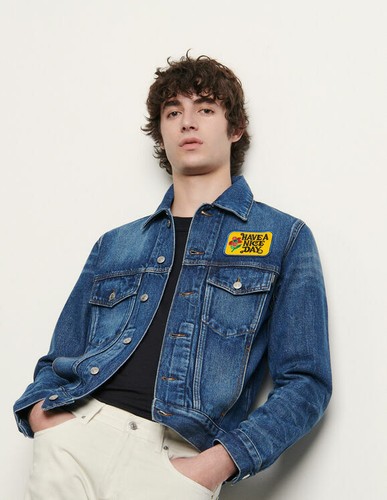 Nice Day Jean Jacket Size Medium Men 