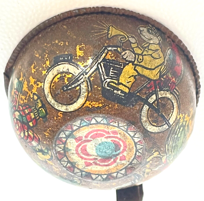 JOUET ANCIEN - RARE DINETTE TOLE LITHOGRAPHIEE CARICATURES