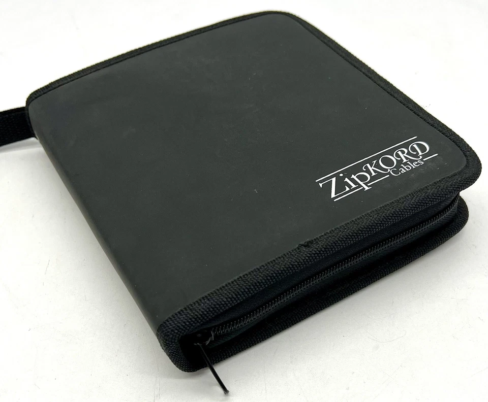 Vintage 7 Piece ZIPKORD /Zip Cord Cables Connection Kit In Case - Image 2 of 2