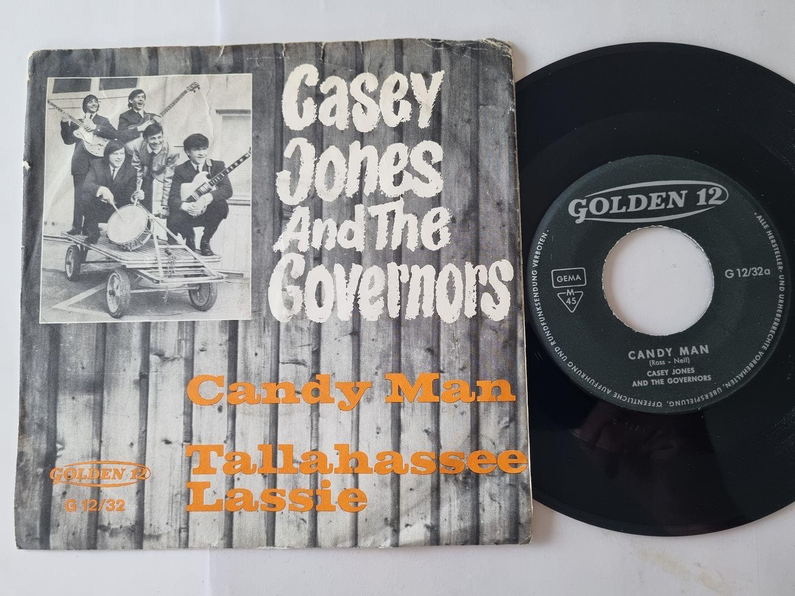 7"" Single Casey Jones and the Governors - Candy man Vinyl Germany