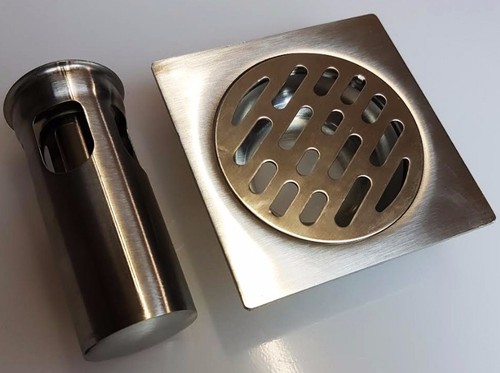 Square Shower Bathroom Floor Water Drain Waste Trap Wet Room Plumbing TAP18 - Picture 4 of 4