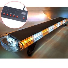 52 Inch 96-LED Light Emergency Beacon Warn Light Bar Tow Truck Response StrobeUS