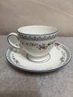 Wedgwood Bone China Rosedale R4665 Tea Cup w Saucer Made In England Discontinued