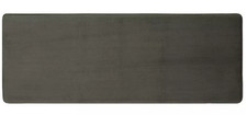 Room Essentials Velveteen Memory Foam Bath Rug 20" x 60" Gray 53795229 NEW