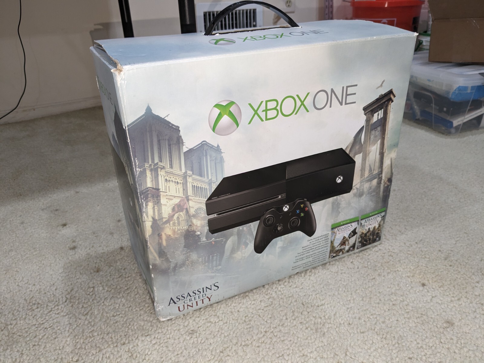 Microsoft Xbox One 1540 500GB Console Black eBay