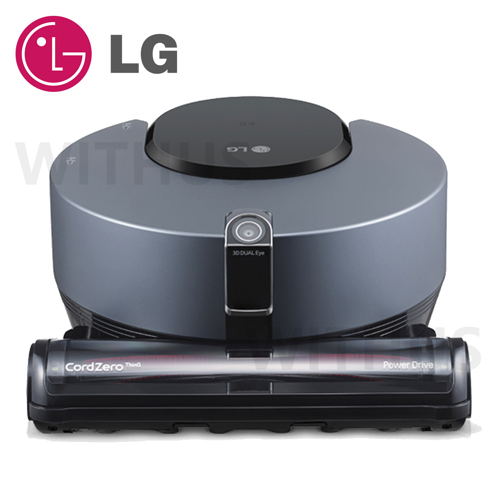 LG CordZero R9 ThinQ Robot Vacuum Cleaner Home View with AI AC 220V