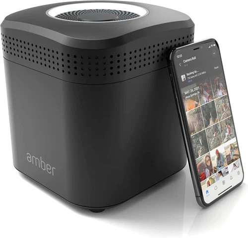 Renewed AmberPRO Smart Personal Storage + Wireless Router 2TB X2