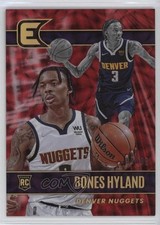 2021-22 Panini Chronicles Essentials Asia Red /88 Bones Hyland #316 7ba