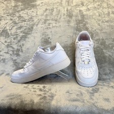 Nike Air Force 1 low top Sneakers mens 9.5 triple white shoes CW2288-111