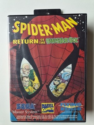 Spider-Man  Return of the Sinister Six - Sega Master System - Spiderman / Ovp
