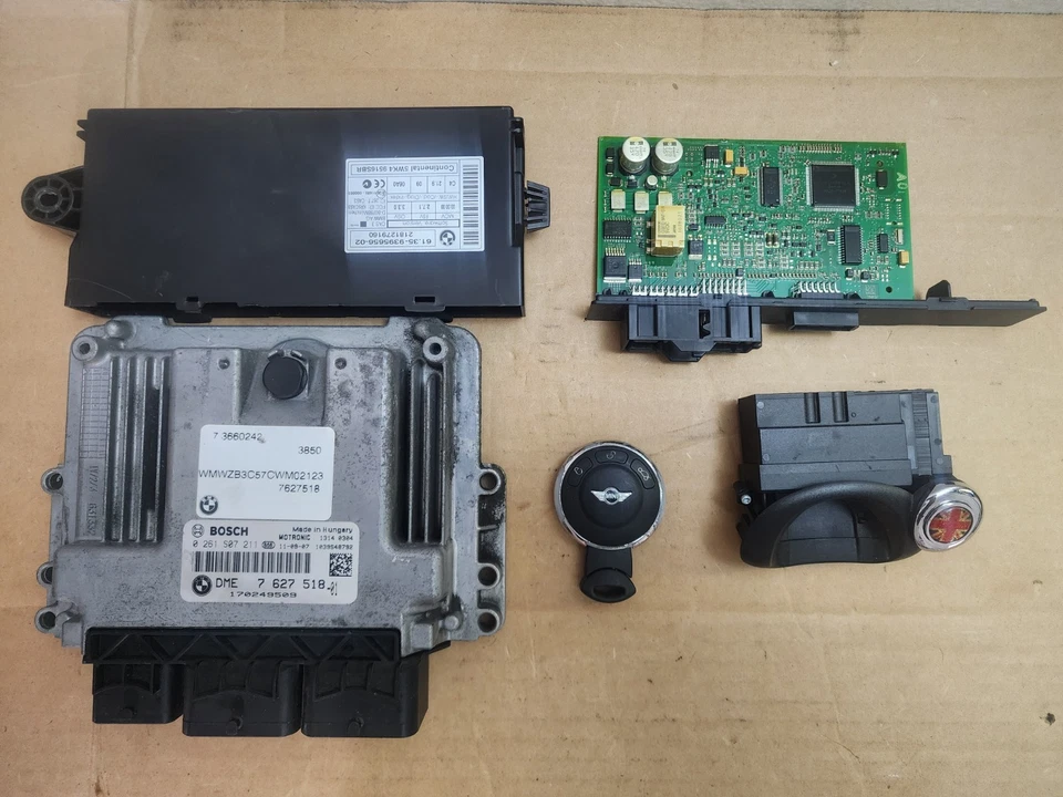 Mini Cooper Countryman 2011 2012 motor ordenador ecu ecm cas 3 módulos llave Foto 2 de 4