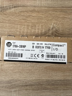 Neu Allen-Bradley 1769-OB16P/B CompactLogix 16 Pt D/O Modul 1769OB16P