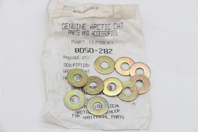 #ad NOS OEM ARCTIC CAT WASHER QTY 10 8050 282 $6.00