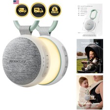 Portable Sound Machine with Night Light, White Noise Sound Machine for Baby, ...