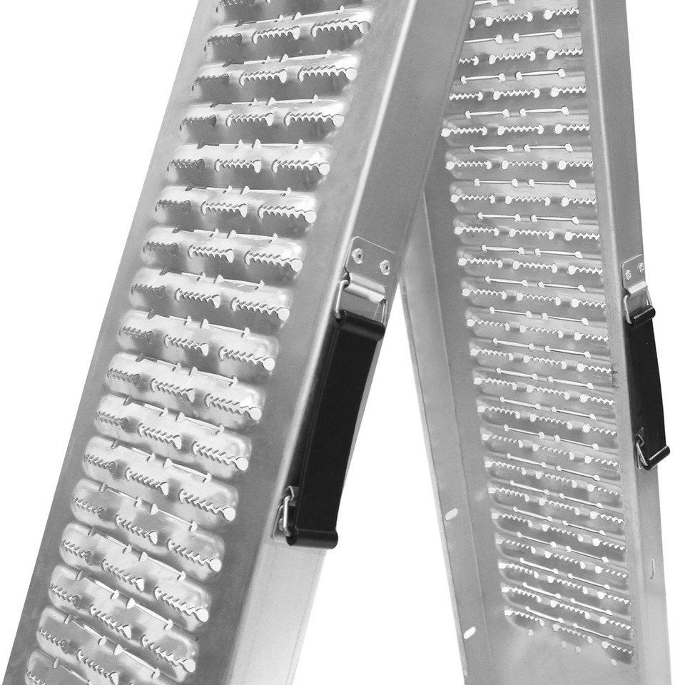 Ramp Foldable Loading Motorbike Motorcycle Folding Van Steel ...