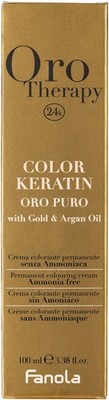 Fanola Oro Puro Therapy Color Keratin 9.13 Sehr Helles Blond Beige 100 ml