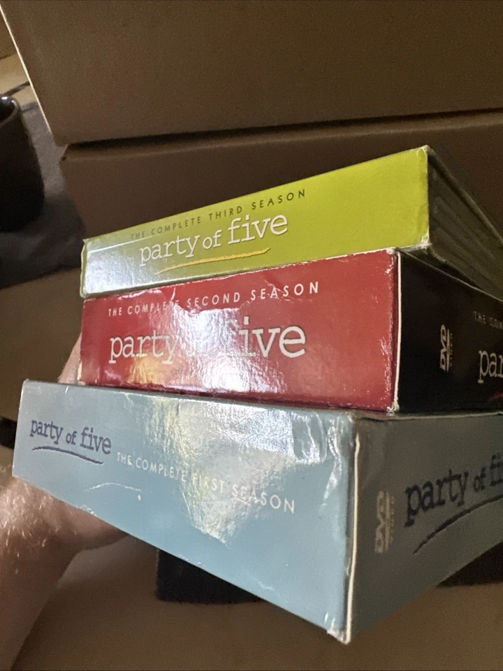 Party Of Five Seasons 1-3 Season 1,2,3 DVD Box Sets Very Good. Neve Campbell - Image 3 of 4