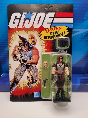 GI Joe Cobra Zartan Action Figure Transformers Crossover MOC - NO TRANSFORMERS