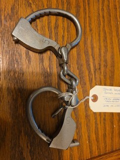 Police Antique Vintage Towers Hand Cuffs