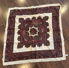 Symphony Scarf 100 Rayon Scarf Italy Hand Rolled Retro